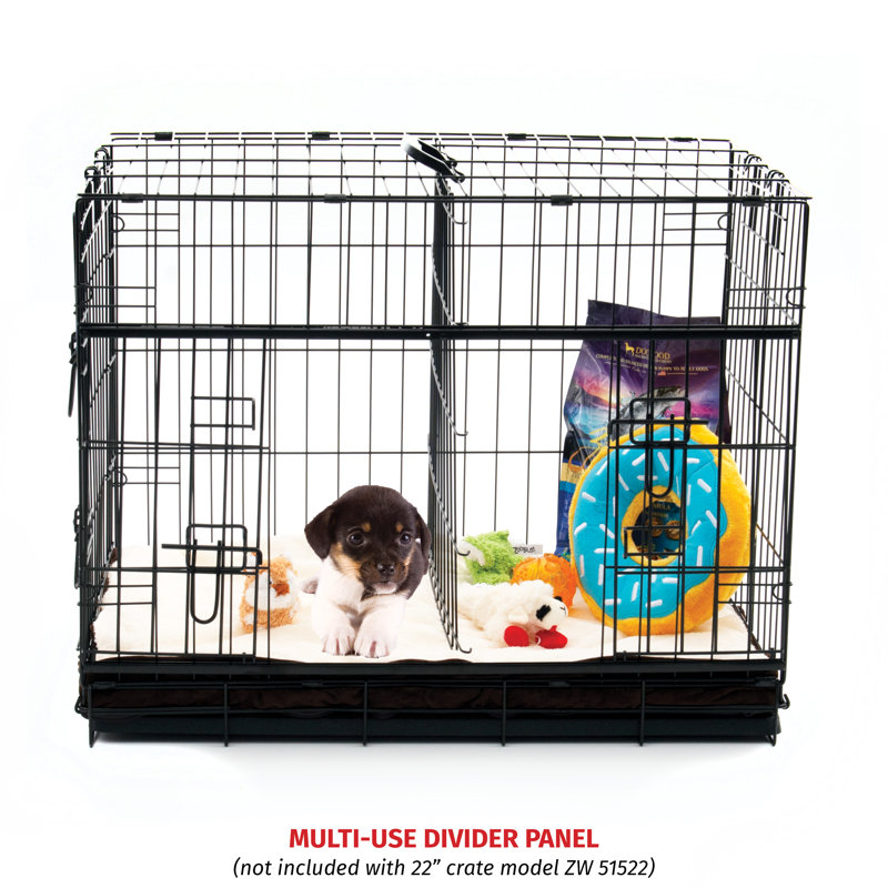 Tucker Murphy Pet™ Seaforth Sliding Double Door Pet Crate & Reviews